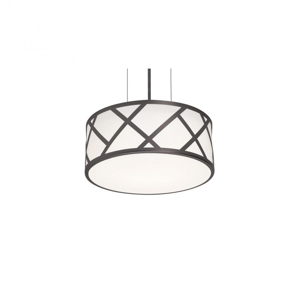 Haven 13'' LED Pendant - 18W 120-277V - Black