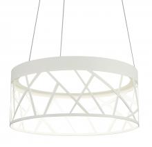  BONP2032L30D1BK - Boon Pendant - Black Finish - White Acrylic Shade