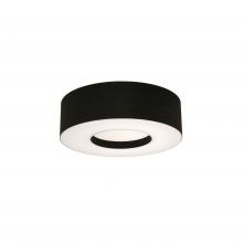  MCF1524MB-BK - Montclair 15'' Med Base Flush Mount - BK w/ BK