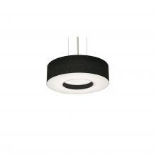  MCP1214MBSN-BK - Montclair 12'' Med Base Pendant - SN w/ BK