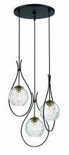  1533-726 - Cody - 3 Light Pan Pendant