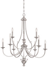  3339-84 - Savannah Row - 9 Light Chandelier