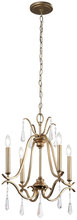  4444-582 - Laurel Estate - 4 Light Mini Chandelier