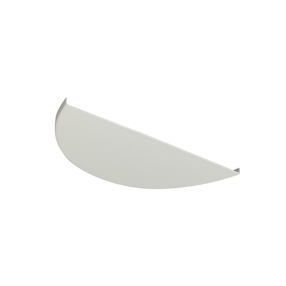 Round Eyelid Accessory for 6" Cobalt Click Retrofits, White Finish