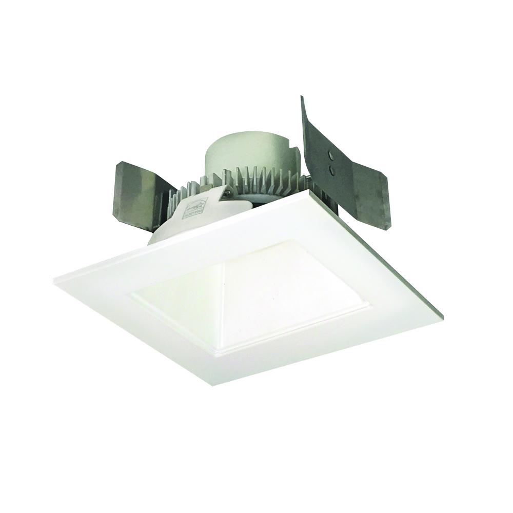 5" Cobalt Click LED Retrofit, Square Reflector, 1000lm / 12W, 2700K, White Reflector / White