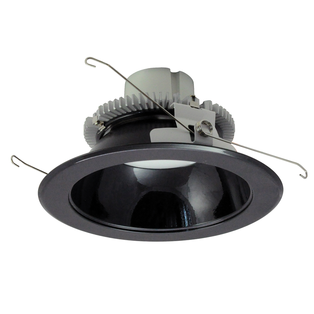 6" Cobalt Click LED Retrofit, Round Reflector, 750lm / 10W, 2700K, Black Reflector / Black