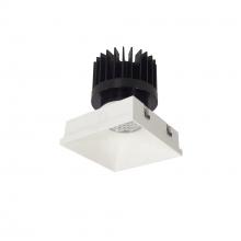  NIO-4PSTLNDC30XMPW/HL - 4" Iolite PLUS Square Trimless Downlight, 1500lm/2000lm/2500lm (varies by housing), 3000K, Matte