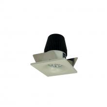  NIO-1SNB40XWW - 1" Iolite LED NTF Square Bullnose, 600lm, 4000K, White Reflector / White Flange