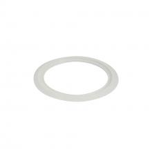  NLCBC-4OR-MPW - Round Oversize Ring for 4" Cobalt Retrofits, Matte Powder White Finish