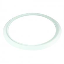  NLCBC-6OR-W - Round Oversize Ring for 6" Cobalt Retrofits, White Finish