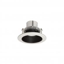  NLCBC2-45230BW/10LE4EM - 4" Cobalt Click LED Retrofit, Baffle, 1000lm / 12W, 3000K, Black Baffle / White Flange,