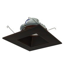  NLCBC2-65627BZBZ/10 - 6" Cobalt Click LED Retrofit, Square Reflector, 1000lm / 12W, 2700K, Bronze Reflector / Bronze