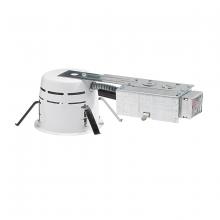  NLR-403S/1EL - 4" Shallow Low Voltage Remodel Housing, 120V/12V Elect. Transformer, Max 50W