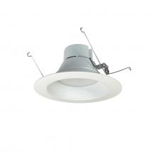 Nora NOXTW-5632WW - 5"/6" Onyx TW Retrofit Baffle, 1100lm / 15.5W, Selectable CCT, White Finish