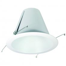  NTM-710WAL - 6" Air-Tight Galvanized Iron Cone Reflector, White