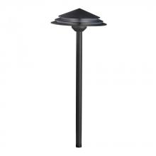  16124BKT27 - Round Tiered LED Path 2700K