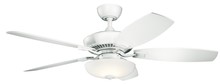  330013MWH - Canfield Pro LED 52" Fan Matte White