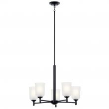  43671BK - Chandelier 5Lt