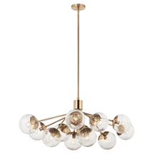  52703CPZ - Linear Chandelier Convertible 12Lt