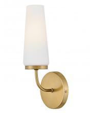  83620GO - Medium Single Light Sconce