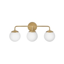 Lark 85003LCB - Medium Three Light Vanity