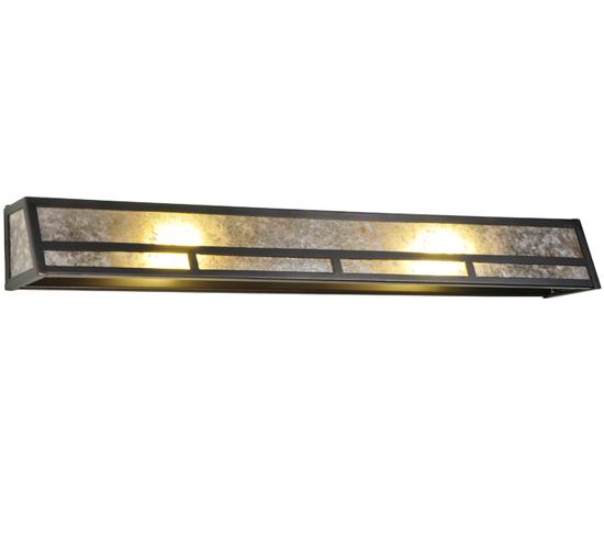 36"W "T" Mission Vanity Light