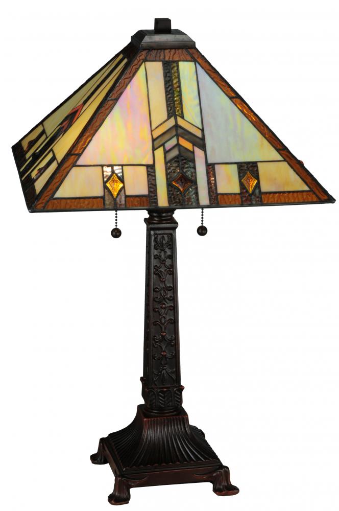 26"H Prairie Wheat Harvest Table Lamp