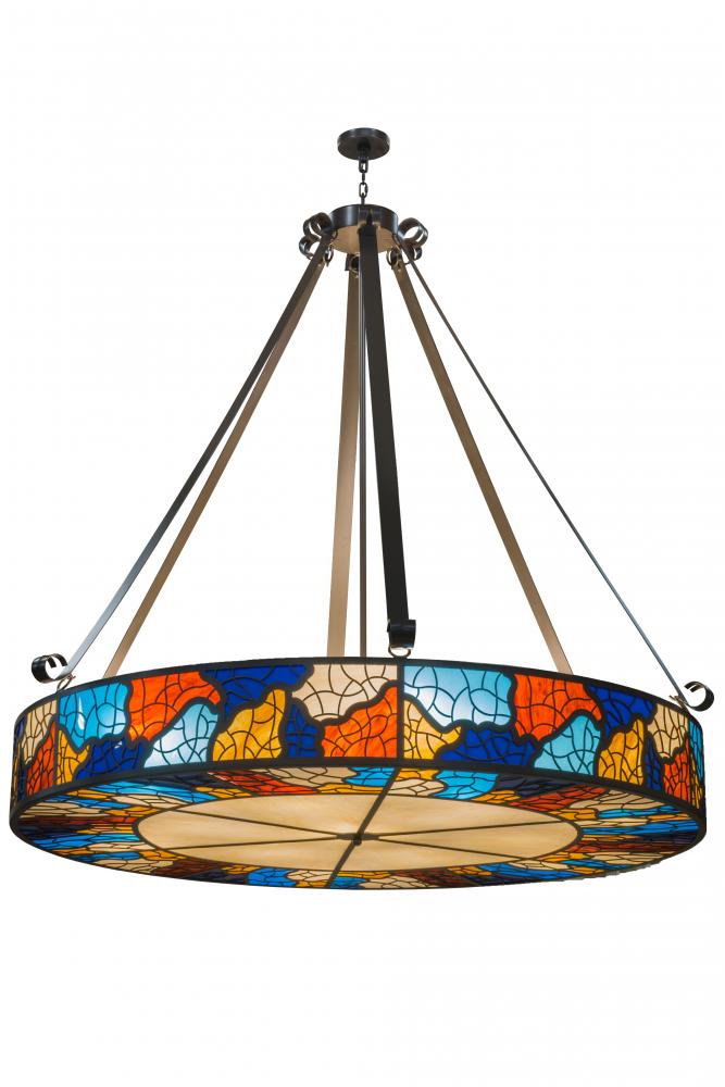 77"W Mosaico Inverted Pendant