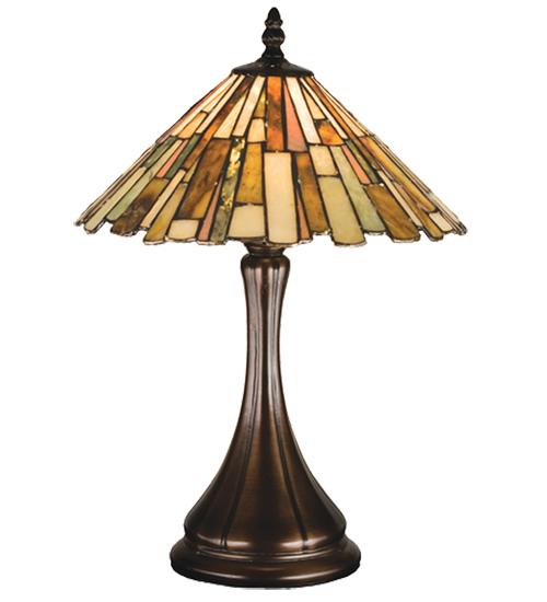 17" High Delta Jadestone Accent Lamp