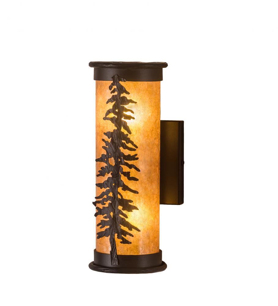 5" Wide Tall Pines Wall Sconce