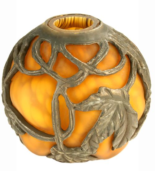 4.75" Wide Castle Rose Orb Shade