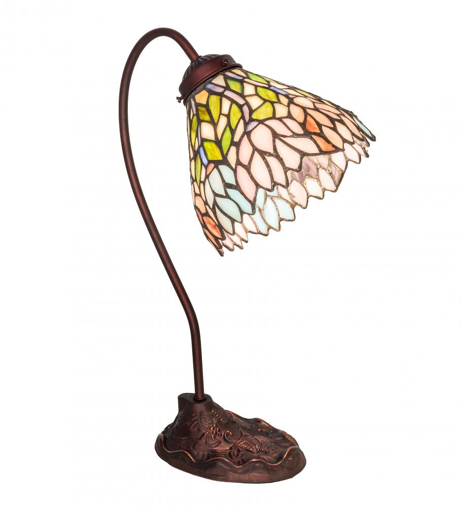 18" High Wisteria Desk Lamp