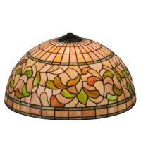  10977 - 20" Wide Tiffany Turning Leaf Shade