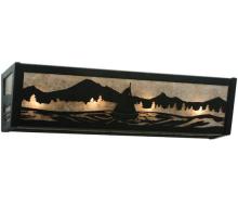  114616 - 24"W Sailboat Mountain View Vanity Light