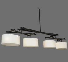  115756 - 177"W Solaris 4 LT Oblong Pendant