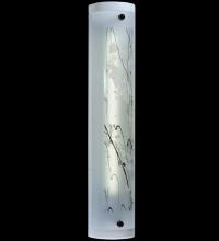  116071 - 5"W Twigs Fused Glass Wall Sconce