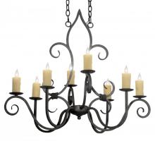  117288 - 36"L Clifton 8 LT Oblong Chandelier