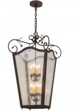  120306 - 20"Sq Tessa 8 Light Pendant