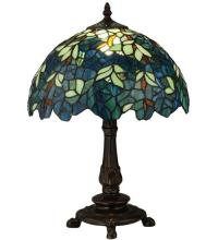  124813 - 17"H Nightfall Wisteria Accent Lamp