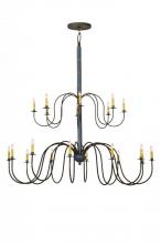  143566 - 68"W Marseille 20 LT Two Tier Chandelier