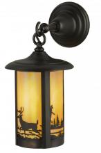  145772 - 7.5"W Fulton Deer Creek Hanging Wall Sconce