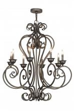  153862 - 36" Wide Fernando 8 Light Chandelier