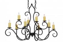  155536 - 48"L Clifton 10 LT Chandelier