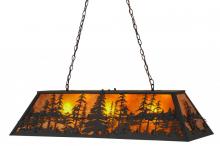  157852 - 48"L Tall Pines Oblong Pendant