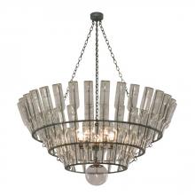  160037 - 56"W Tuscan Vineyard 3 Tier Chandelier