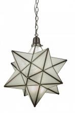  162855 - 18" Wide Moravian Star Pendant