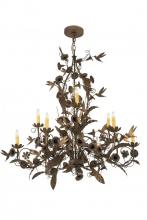  174872 - 36" Wide Le Printemps 9 Light Chandelier