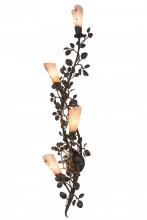  176714 - 12"W Vinca Vine 4 LT Wall Sconce