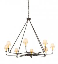  183511 - 60"W Brach Ring 8 LT Chandelier