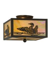  18793 - 10"Sq Loon Flushmount